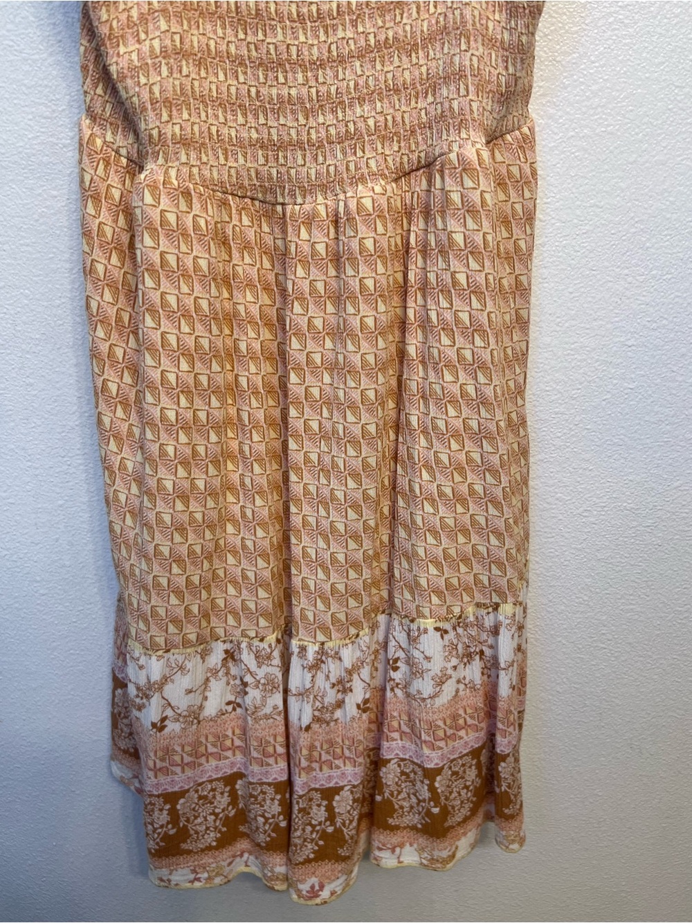 Maurice’s Floral Mixed Print Smocked Mini Dress - Picture 3 of 11